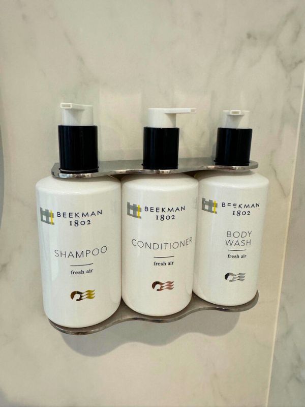 Princess cruises toiletries