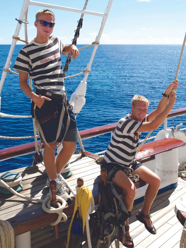 Star Clippers Crew Members