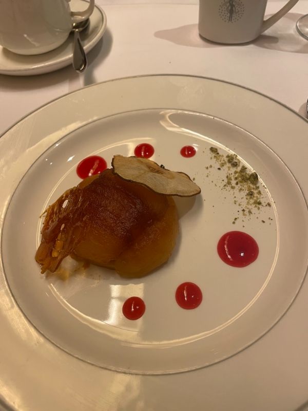poached pear