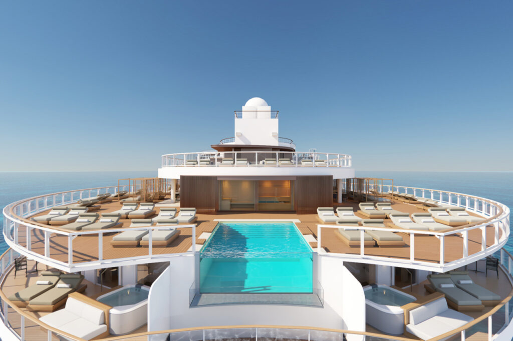 NCL Luna Haven Sun deck and pool