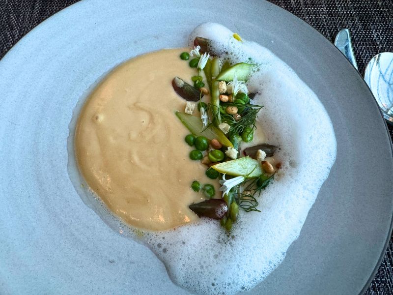 Eden plant based tasting menu