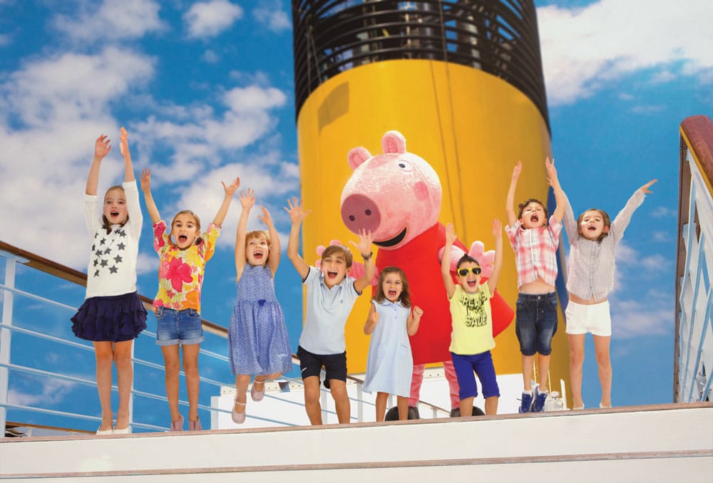 Costa cruise with Peppa Pig