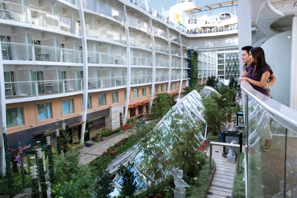royal caribbean interior balcony