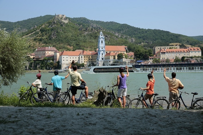 AmaWaterways family river cruise in Austria