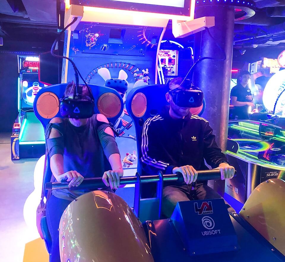 the arcade on Norwegian Encore