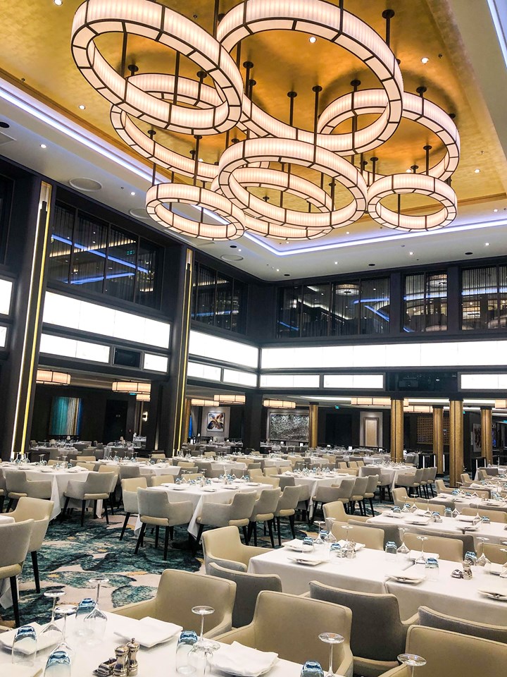Manhattan Room Main Dining on Norwegian Encore