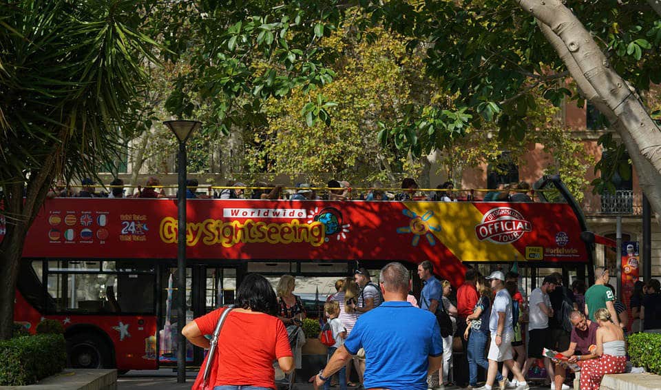 Palma de Mallorca hop on hop off bus