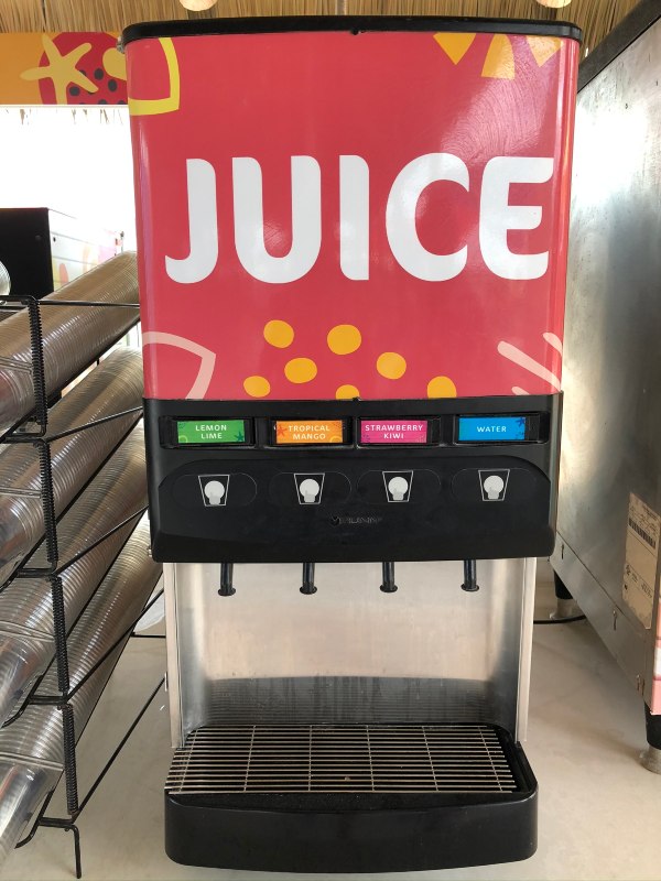 CocoCay free drinks machine