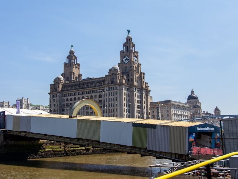 Ambassador Cruise Line docked in Liverpool