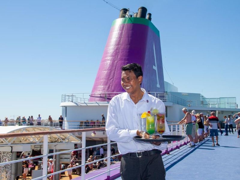 Ambassador Cruise Line crew