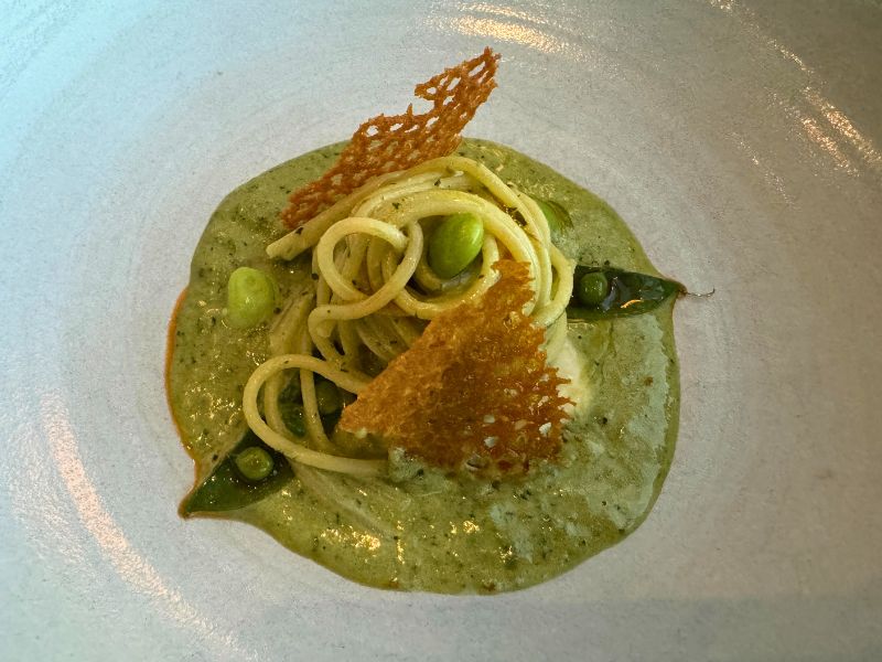 Eden plant based tasting menu