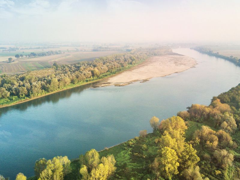 River Po in Italy