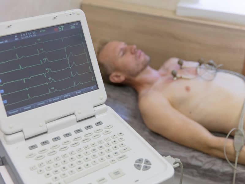 ECG health test