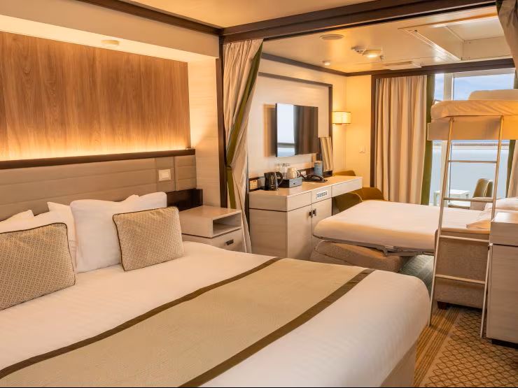 5 berth cabin P&O