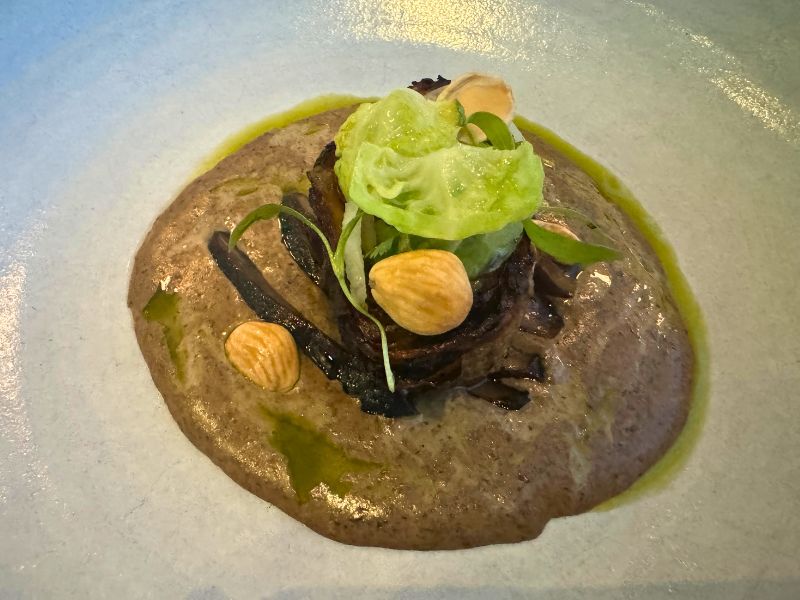 Eden plant based tasting menu
