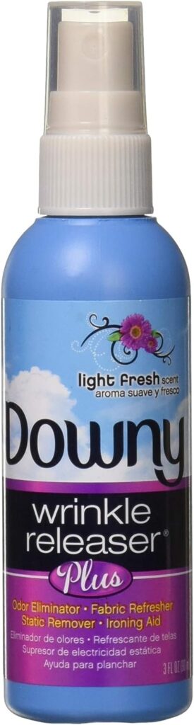 Wrinkle release spray