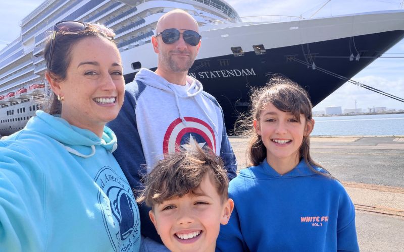 My family with Nieuw Statendam