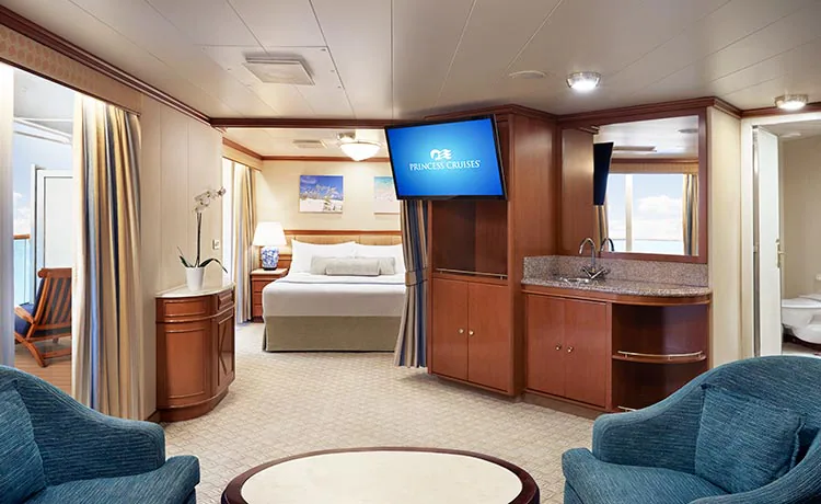 Penthouse Suite on Islland Princess