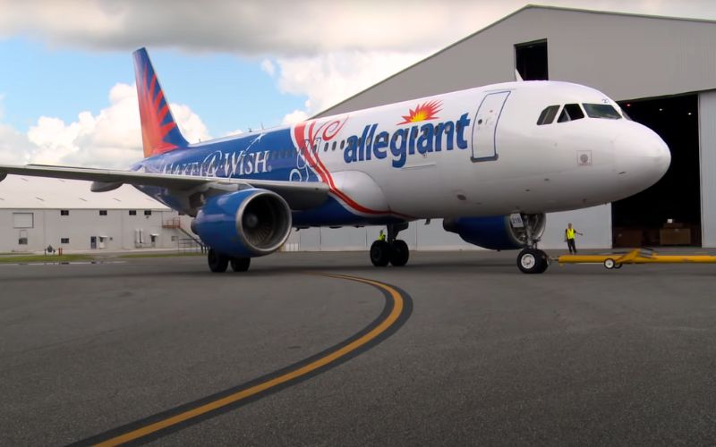 Allegiant aircraft