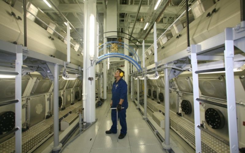 engine room