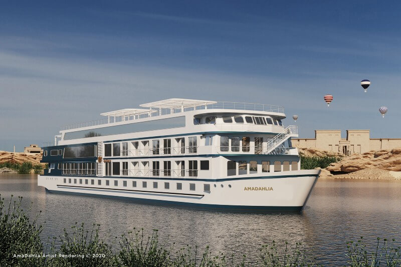 AmaWaterways' Nile river ship AmaDahlia