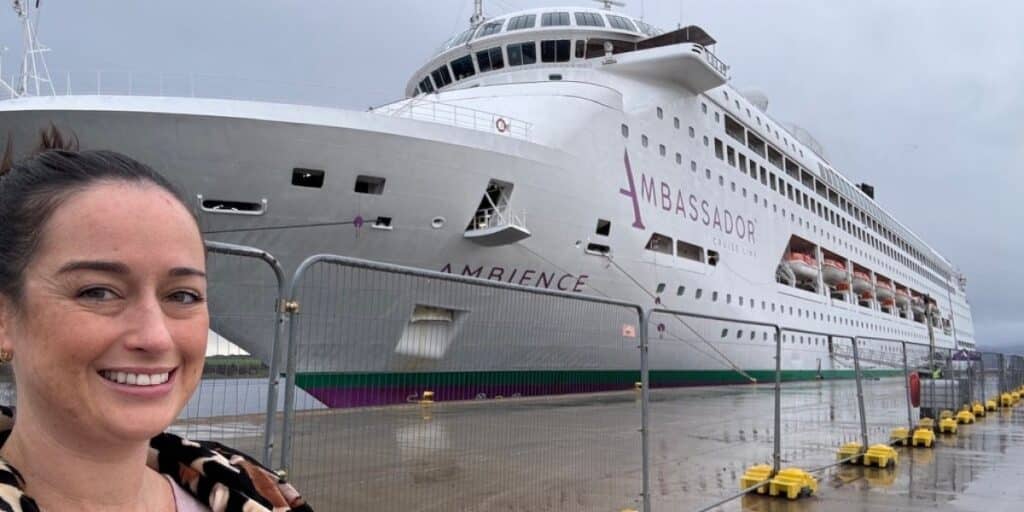 Cruise Mummy with Ambience, Ambassador Cruise Line