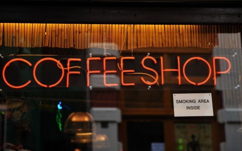 Amsterdam coffeeshop