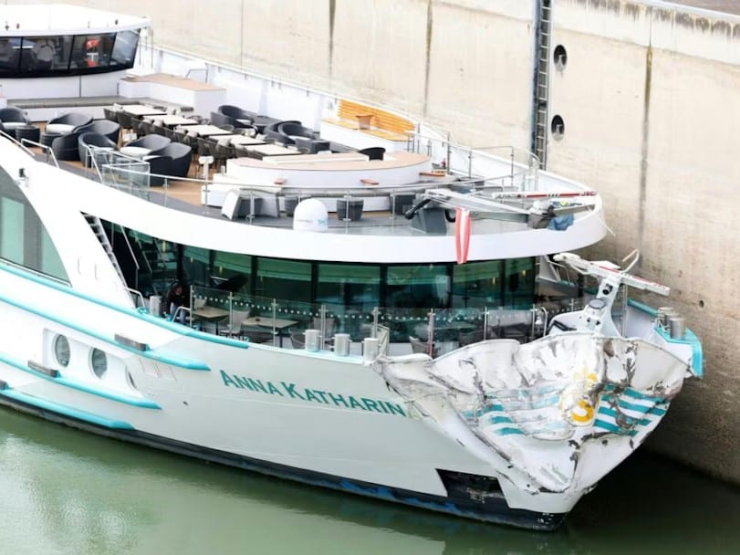 Anna Katharina River Ship After Crash