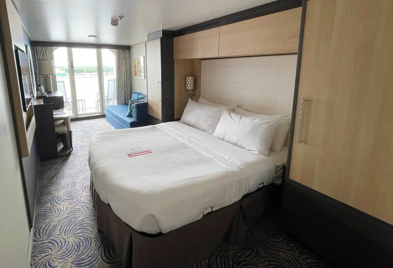 Anthem of the Seas balcony room.