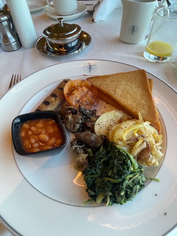 Borealis vegan breakfast