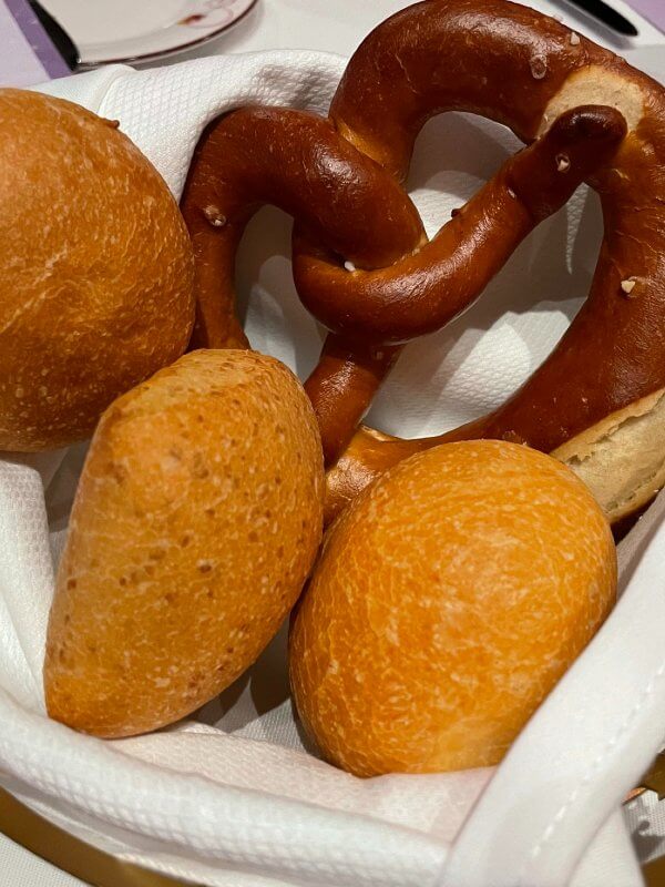 Disney cruise pretzel bread