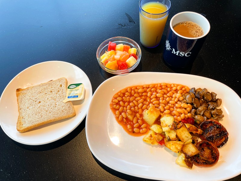 Vegan breakfast