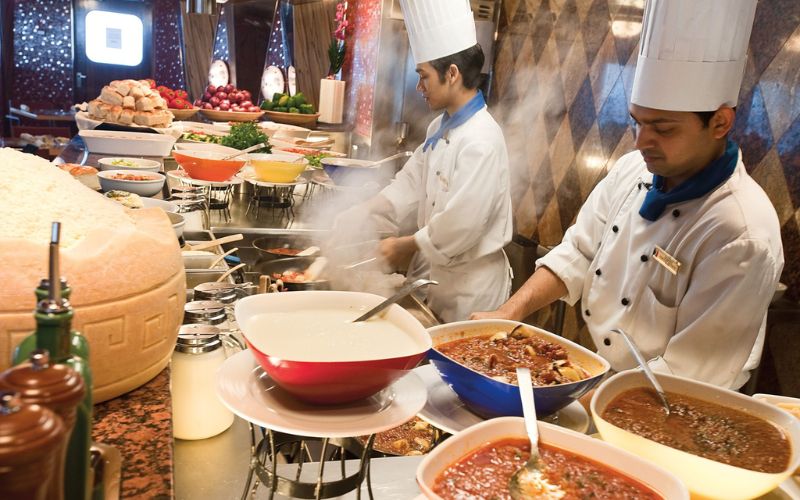 Cruise buffet