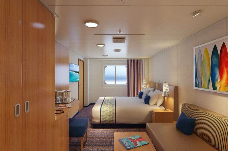 Ocean View Room on Carnival Horizon