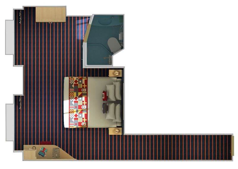 Family Harbor Ocean View floorplan
