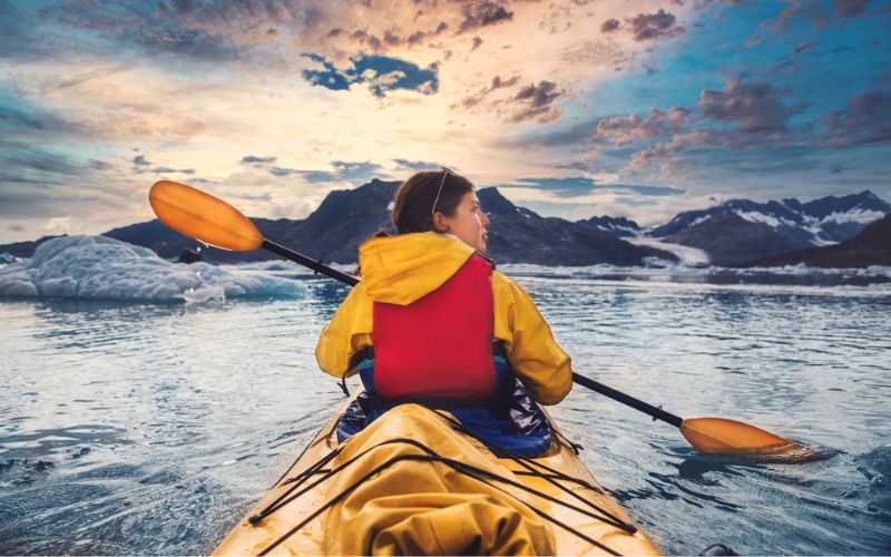 Canoeing in Alaska