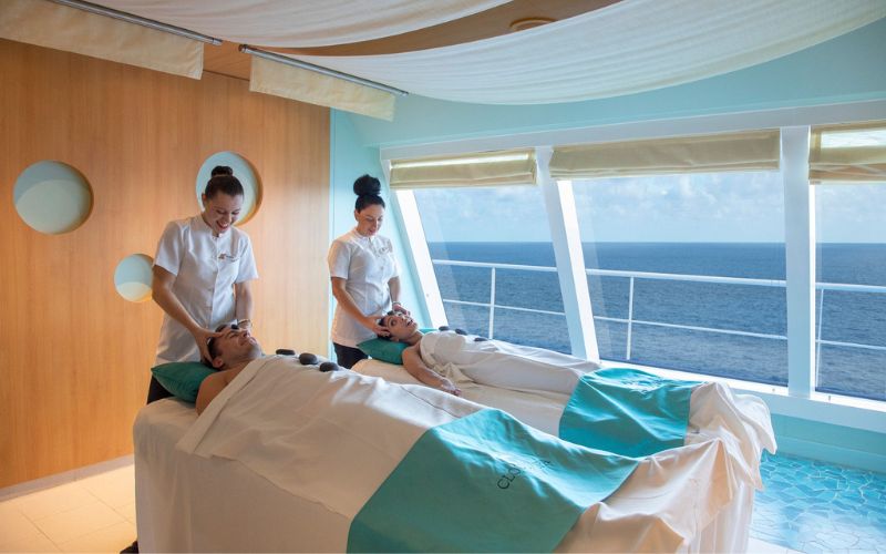 Cruise ship spa