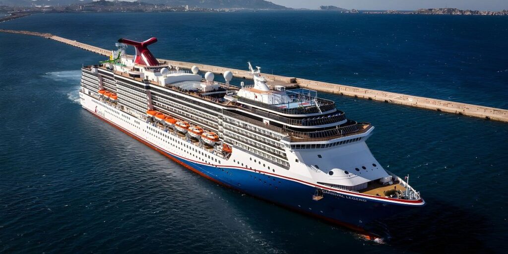 Carnival Legend aerial