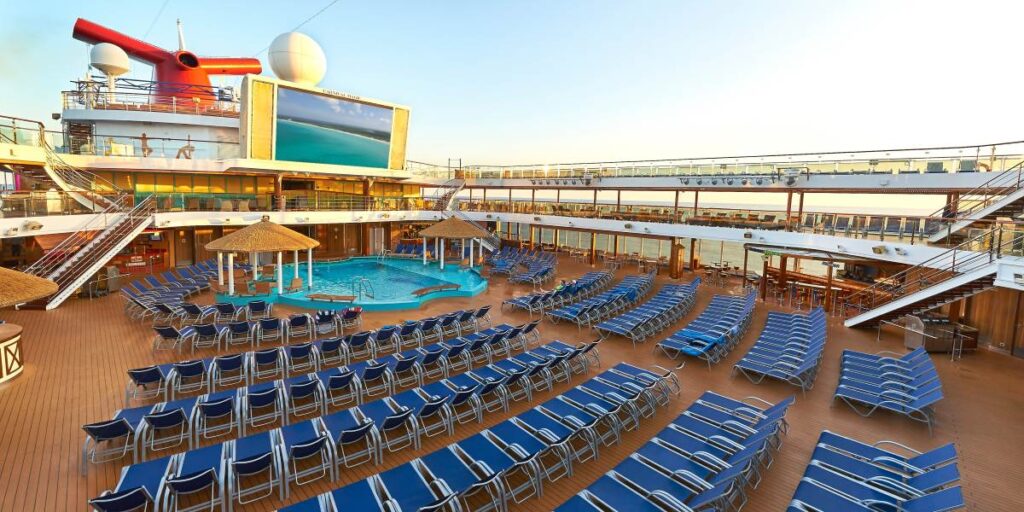 Carnival Magic Pool Deck