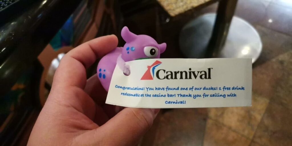 Carnival duck prank
