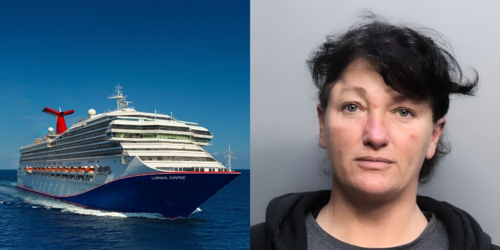 Jennifer Frost and Carnival Sunrise