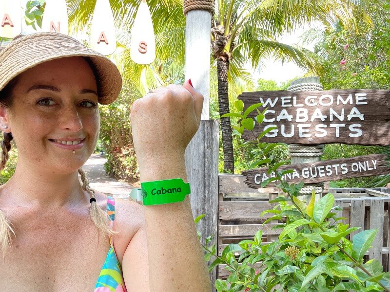 Castaway Cay cabana wristband
