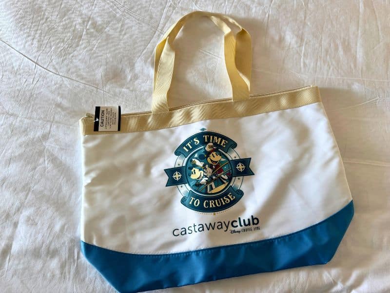 Disney Castaway Club beach bag