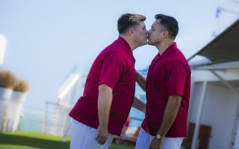 Celeb cruise lgbt wedding