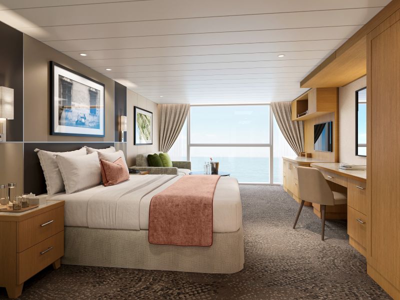 Celebrity Solstice Deluxe Panoramic Ocean View Suite