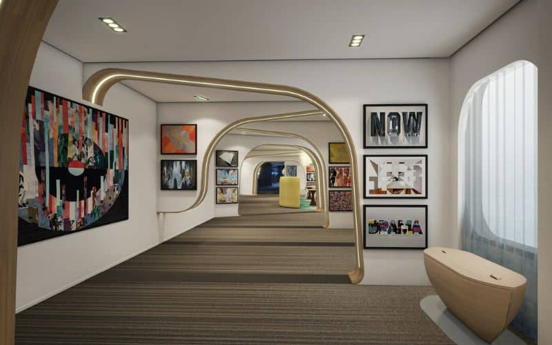 Celebrity Cruises art gallery