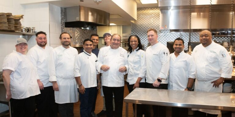 Chef Emeril Lagasse and culinary team prepare new Carnival dishes