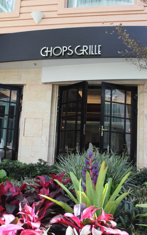 Chops Grille speciality restaurant