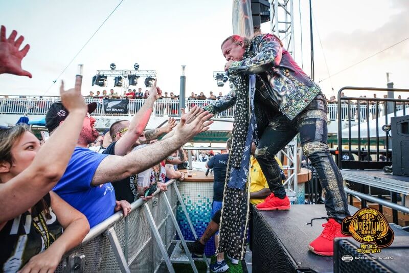 wrestling themed cruise