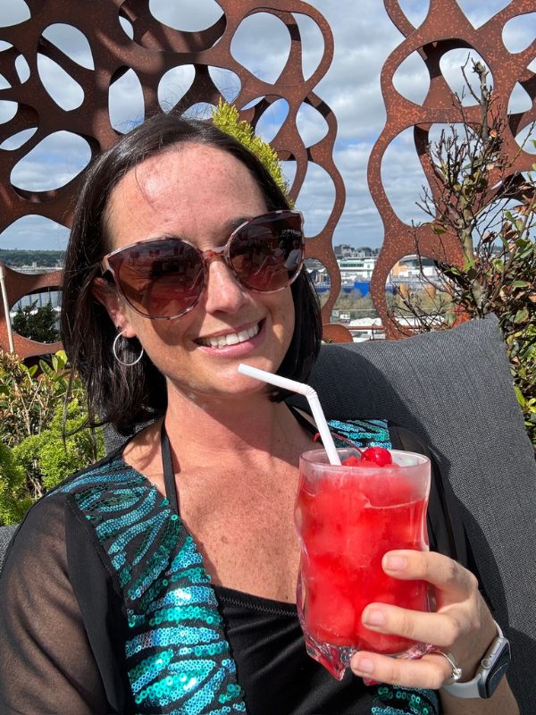 Cocktail on Celebrity cruise